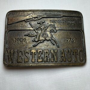 Belt Buckle Western Auto